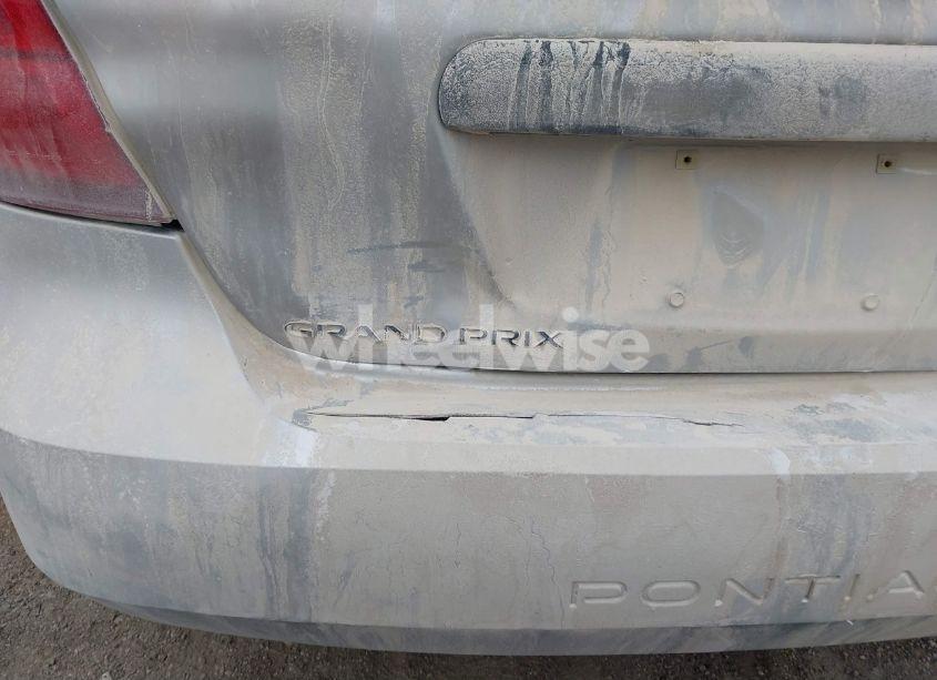 Photo 6 of 2008 Pontiac Grand PRIX (VIN 2G2WP552981151307)