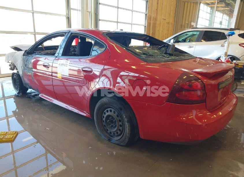 Photo 3 of 2008 Pontiac Grand PRIX (VIN 2G2WP552X81109602)