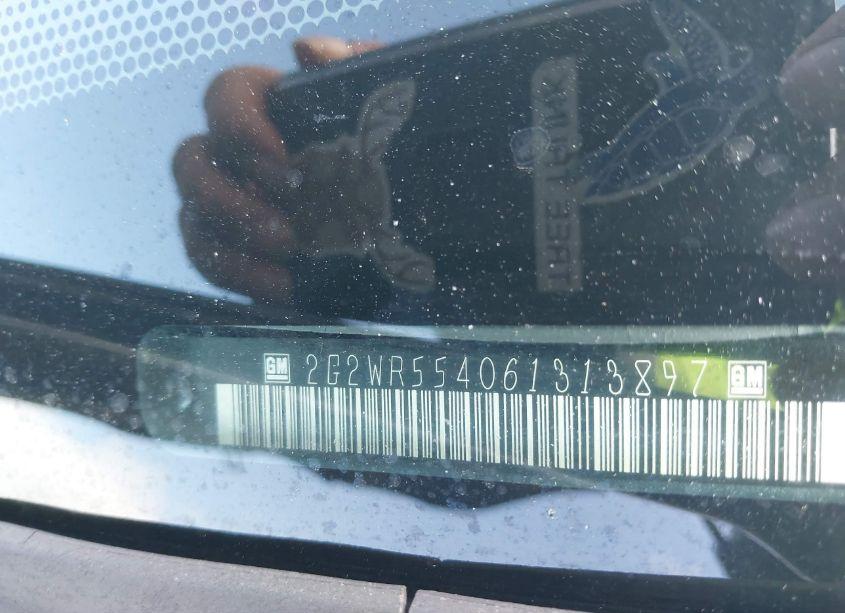 Photo 9 of 2006 Pontiac Grand PRIX GT (VIN 2G2WR554061313897)