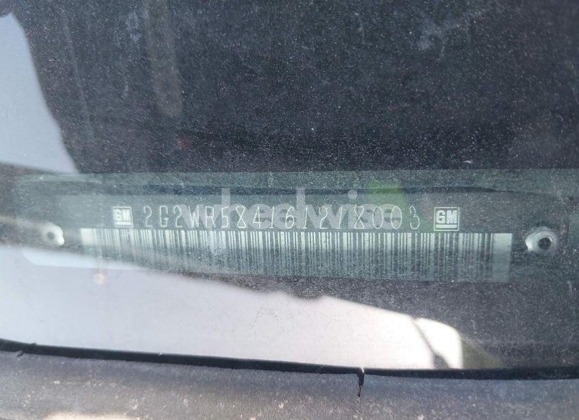 Photo 9 of 2006 Pontiac Grand PRIX GT (VIN 2G2WR584161218003)