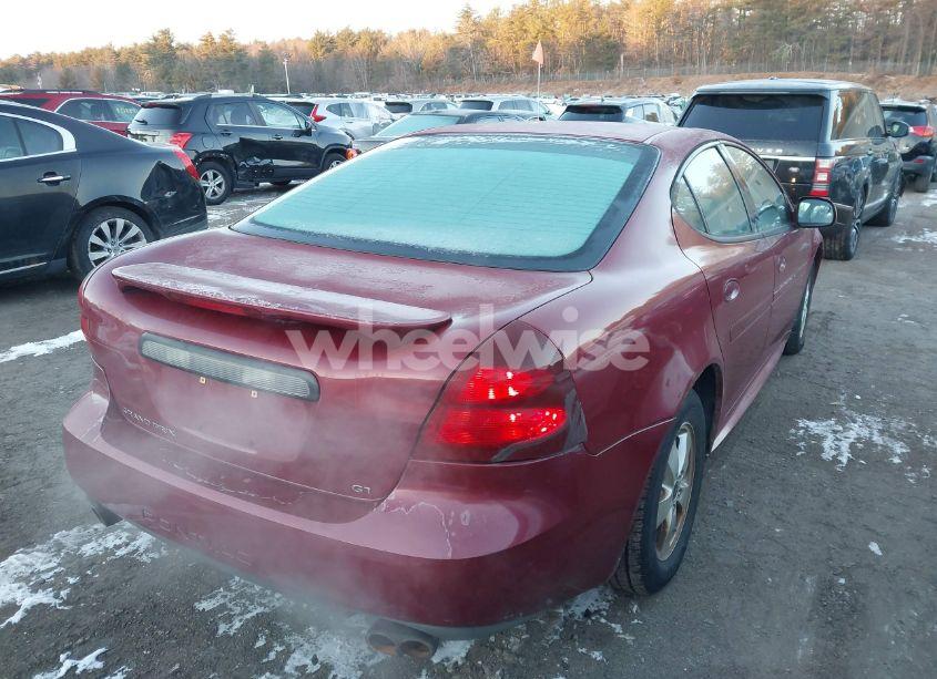 Photo 4 of 2005 Pontiac Grand PRIX GT (VIN 2G2WS522851163656)