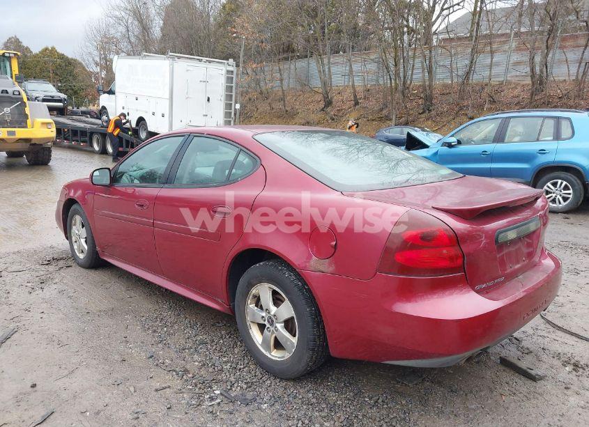 Photo 3 of 2005 Pontiac Grand PRIX GT (VIN 2G2WS522851236850)