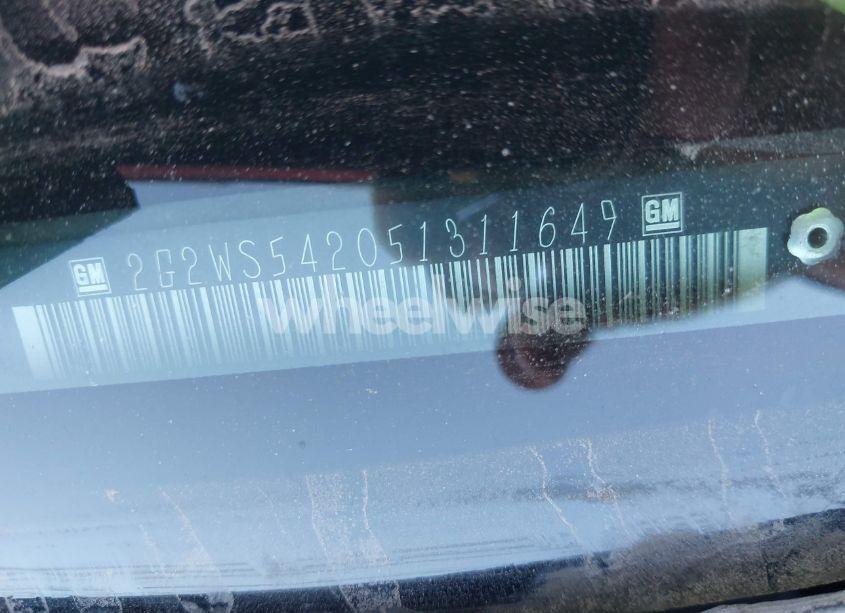 Photo 9 of 2005 Pontiac Grand PRIX GT (VIN 2G2WS542051311649)