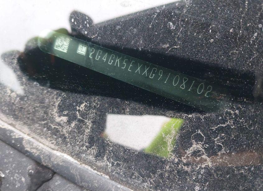 Photo 9 of 2016 Buick Regal TURBO (VIN 2G4GK5EXXG9108102)