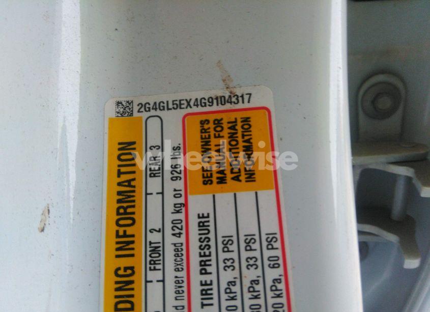 Photo 9 of 2016 Buick Regal TURBO (VIN 2G4GL5EX4G9104317)