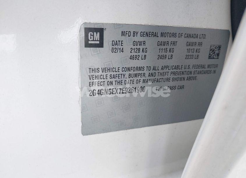 Photo 9 of 2014 Buick Regal TURBO/E-ASSIST PREMIUM I (VIN 2G4GN5EX7E9261900)