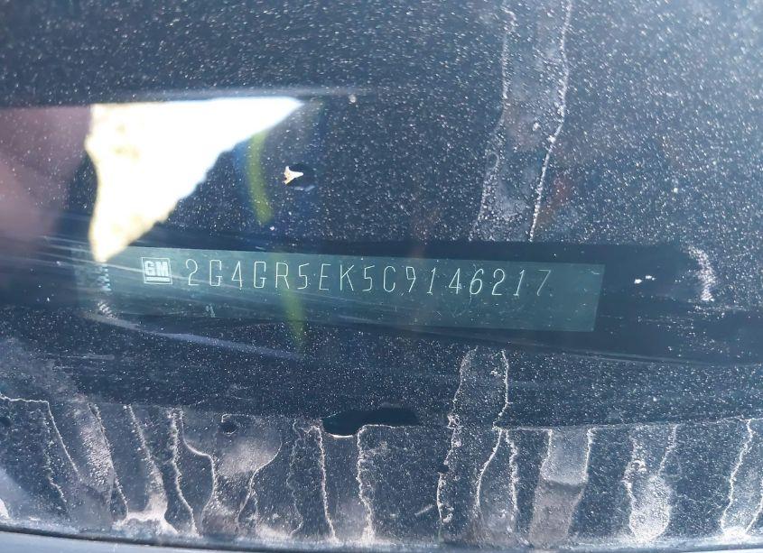 Photo 9 of 2012 Buick Regal (VIN 2G4GR5EK5C9146217)