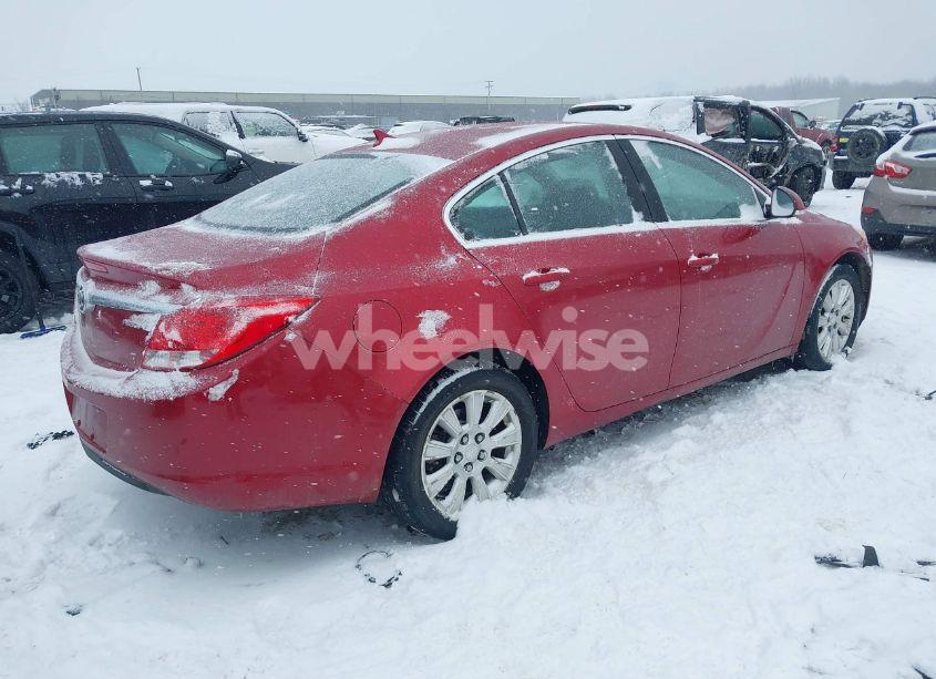 Photo 4 of 2012 Buick Regal (VIN 2G4GR5ER9C9210000)