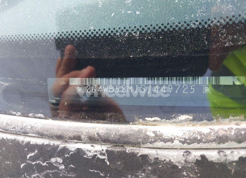 Photo 9 of 1995 Buick Regal CUSTOM (VIN 2G4WB52M1S1449725)