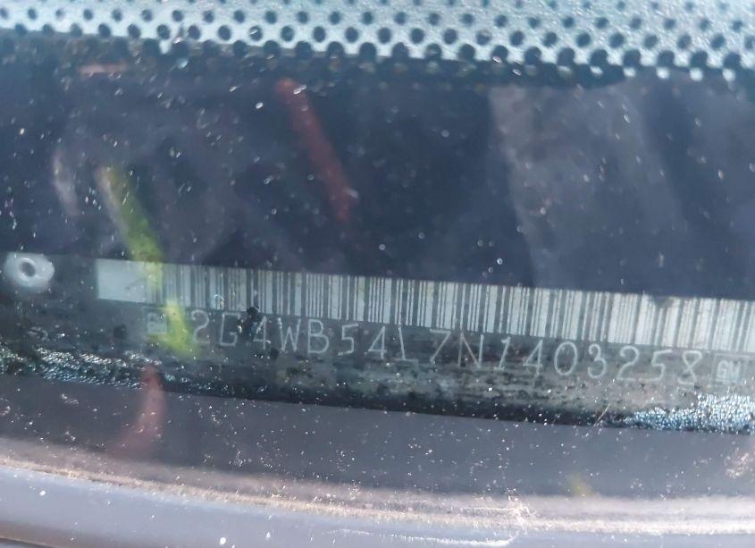 Photo 9 of 1992 Buick Regal CUSTOM (VIN 2G4WB54L7N1403258)