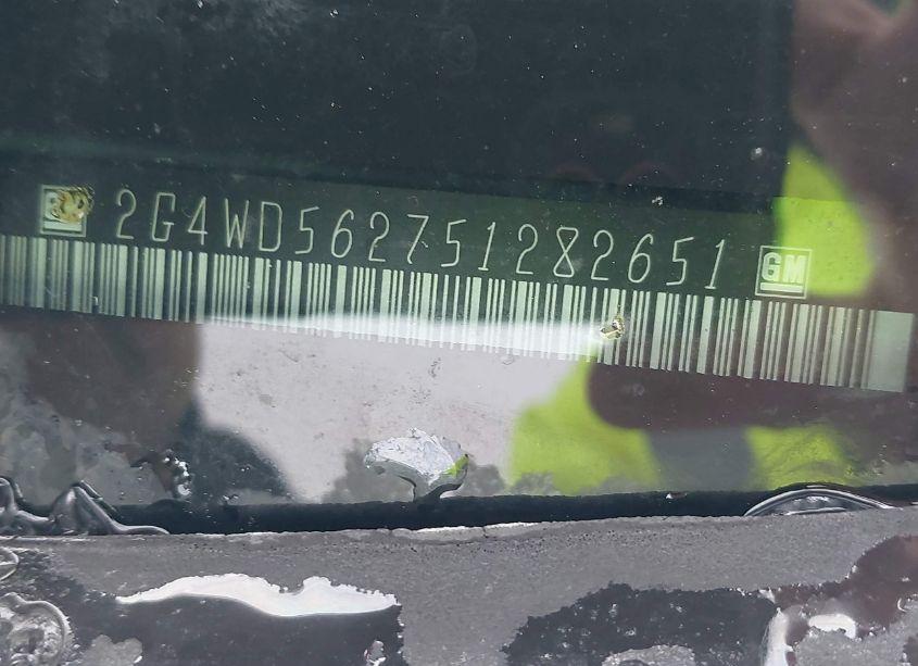 Photo 9 of 2005 Buick Lacrosse CXL (VIN 2G4WD562751282651)