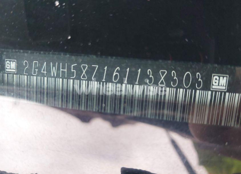 Photo 9 of 2006 Buick Allure CXS (VIN 2G4WH587161138303)