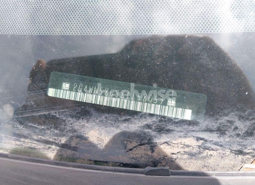 Photo 9 of 2008 Buick Lacrosse SUPER (VIN 2G4WN58C581158059)