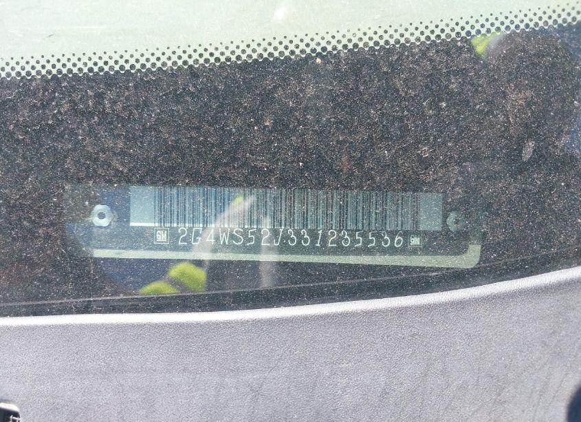 Photo 9 of 2003 Buick Century CUSTOM (VIN 2G4WS52J331235536)