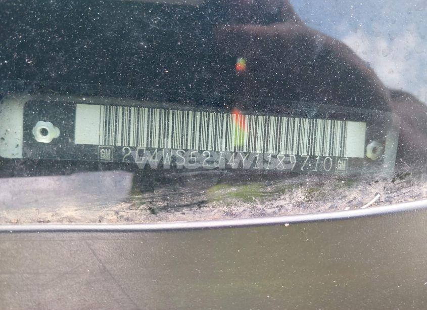 Photo 9 of 2000 Buick Century CUSTOM (VIN 2G4WS52J4Y1189710)