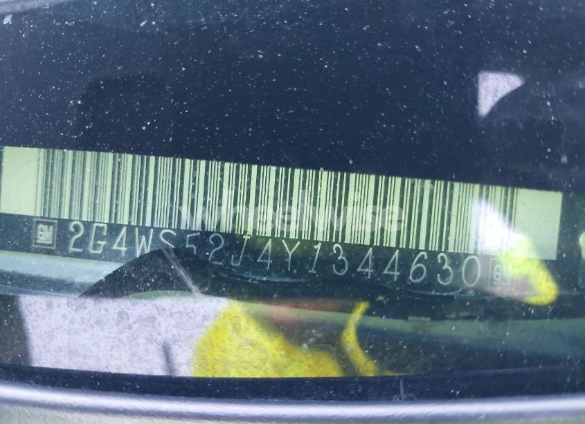 Photo 9 of 2000 Buick Century CUSTOM (VIN 2G4WS52J4Y1344630)