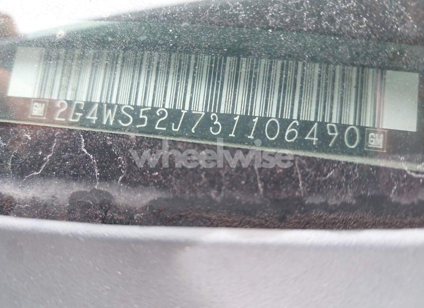 Photo 9 of 2003 Buick Century CUSTOM (VIN 2G4WS52J731106490)