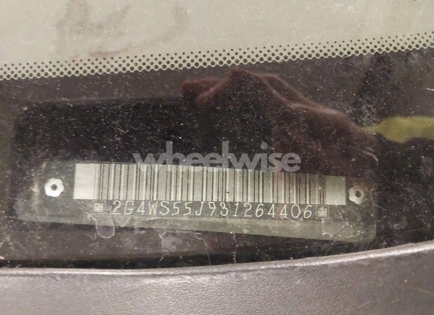 Photo 9 of 2003 Buick Century CUSTOM (VIN 2G4WS55J931264406)