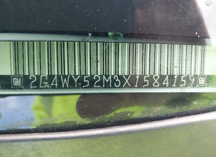 Photo 9 of 1999 Buick Century LIMITED (VIN 2G4WY52M3X1584159)