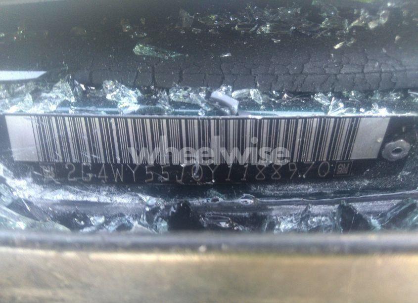 Photo 9 of 2000 Buick Century LIMITED (VIN 2G4WY55J0Y1188970)