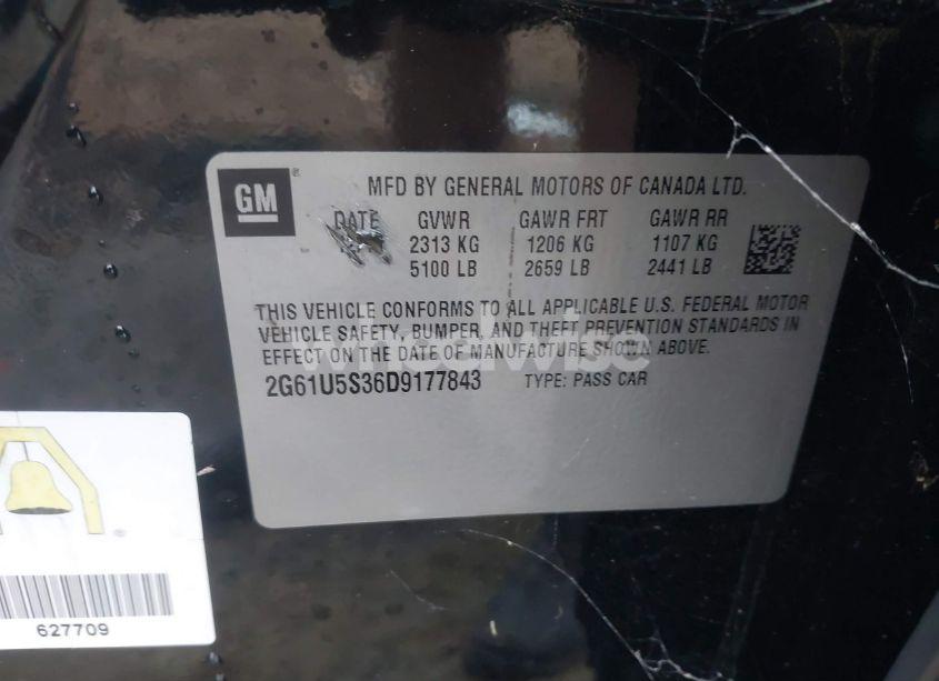 Photo 9 of 2013 Cadillac Xts PLATINUM (VIN 2G61U5S36D9177843)