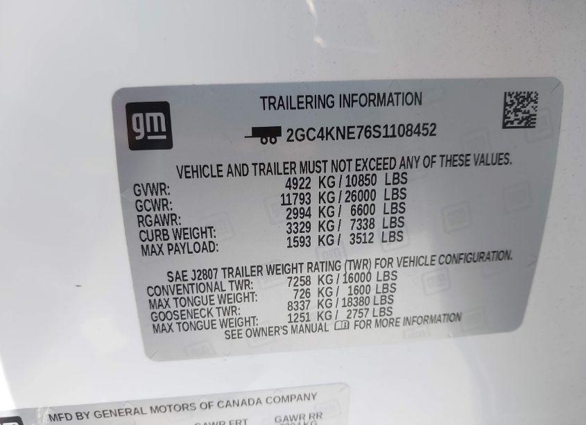 Photo 8 of 2025 Chevrolet Silverado 2500HD 4WD STANDARD BED LT (VIN 2GC4KNE76S1108452)