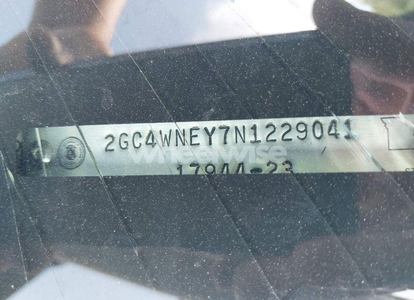 Photo 8 of 2022 Chevrolet Silverado 2500HD 2WD STANDARD BED LT (VIN 2GC4WNEY7N1229041)