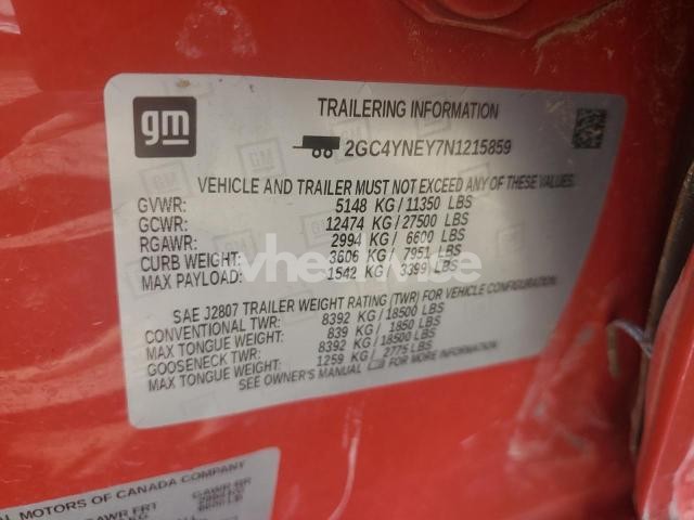 Photo 2 of 2022 CHEVROLET SILVERADO K2500 HEAVY DUTY LT N/A (VIN 2GC4YNEY7N1215859)