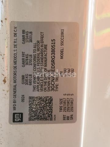 Photo 5 of 2024 CHEVROLET SILVERADO C1500 (VIN 2GC4YNEYXP1707367)