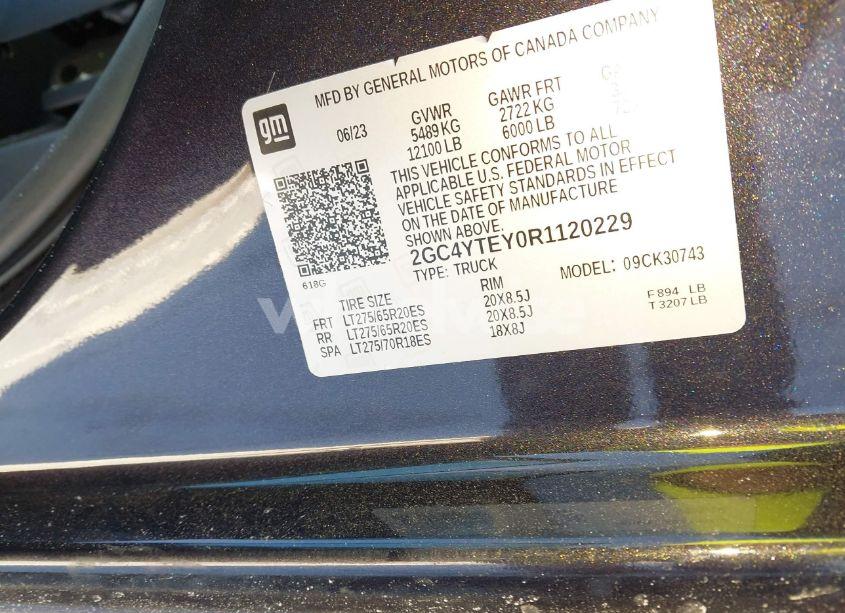 Photo 9 of 2024 Chevrolet Silverado 3500HD 4WD STANDARD BED LT (VIN 2GC4YTEY0R1120229)