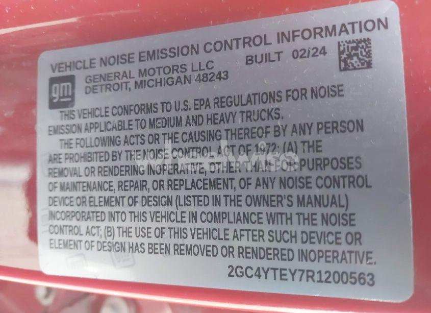 Photo 8 of 2024 Chevrolet Silverado 3500HD 4WD STANDARD BED LT (VIN 2GC4YTEY7R1200563)