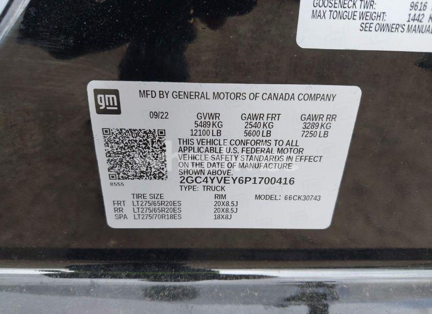 Photo 8 of 2023 Chevrolet Silverado 3500HD 4WD STANDARD BED HIGH COUNTRY (VIN 2GC4YVEY6P1700416)