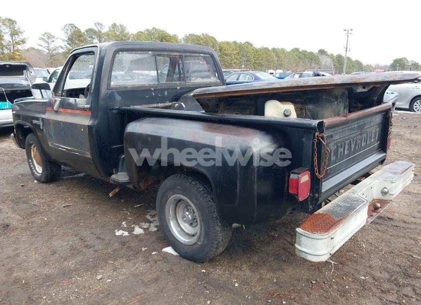 Photo 3 of 1986 Chevrolet C10 (VIN 2GCCC14N7G1117508)