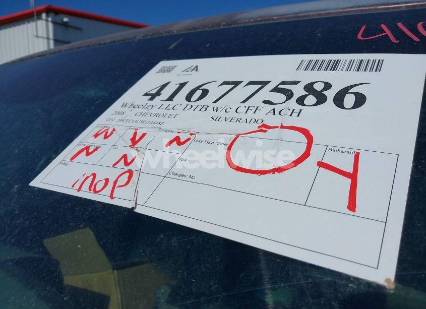 Photo 7 of 2008 Chevrolet Silverado 1500 LS (VIN 2GCEC13C581144488)