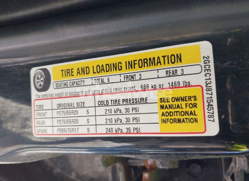 Photo 9 of 2007 Chevrolet Silverado 1500 LT1 (VIN 2GCEC13J871545787)