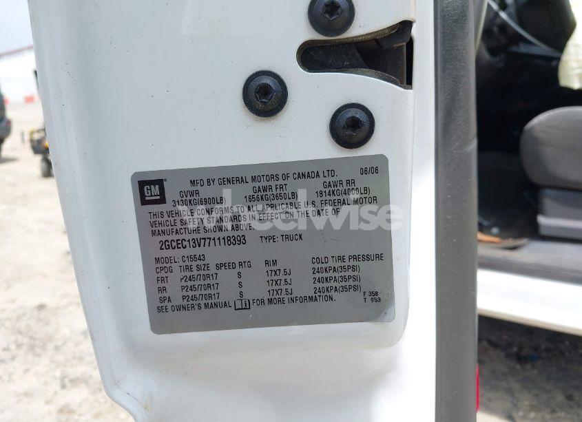 Photo 9 of 2007 Chevrolet Silverado 1500 CLASSIC LS (VIN 2GCEC13V771118393)
