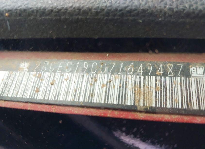 Photo 9 of 2007 Chevrolet Silverado 1500 LT1 (VIN 2GCEC19C071649487)