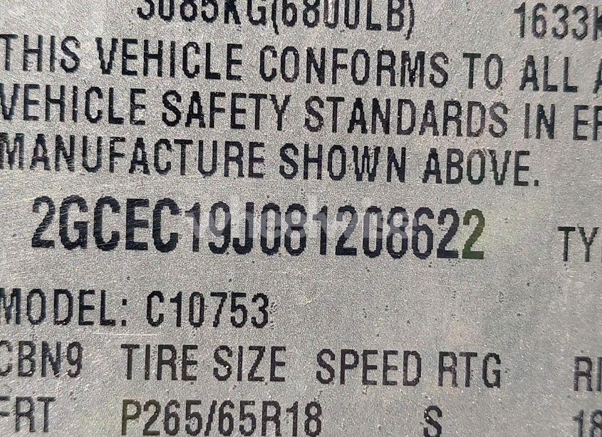 Photo 9 of 2008 Chevrolet Silverado 1500 LT1 (VIN 2GCEC19J081208622)