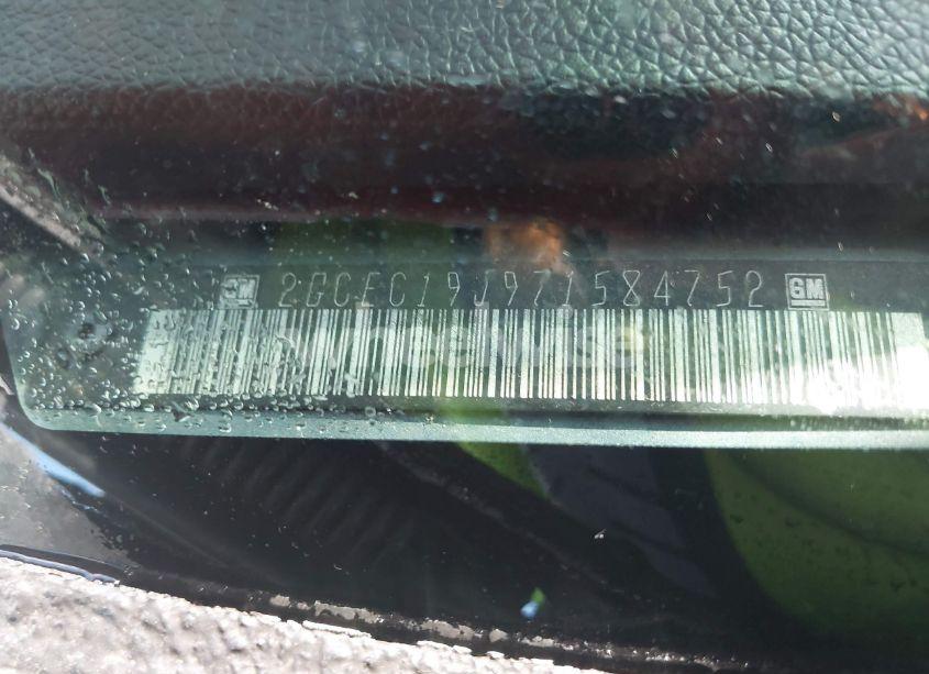 Photo 9 of 2007 Chevrolet Silverado 1500 LT1/LT2/LTZ/WORK TRUCK (VIN 2GCEC19J971584752)