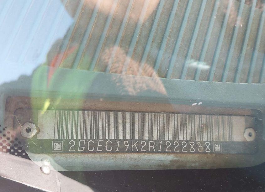 Photo 9 of 1994 Chevrolet Gmt-400 C1500 (VIN 2GCEC19K2R1222838)