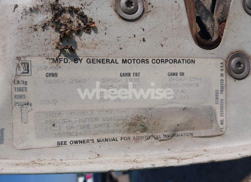 Photo 9 of 1990 Chevrolet Gmt-400 C1500 (VIN 2GCEC19K3L1212276)