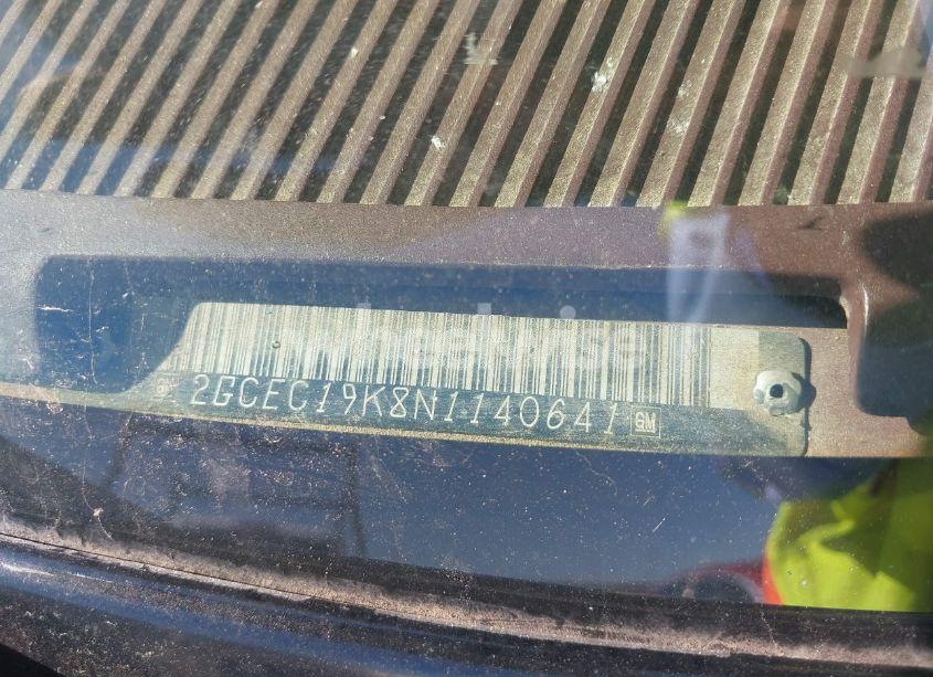 Photo 9 of 1992 Chevrolet Gmt-400 C1500 (VIN 2GCEC19K8N1140641)