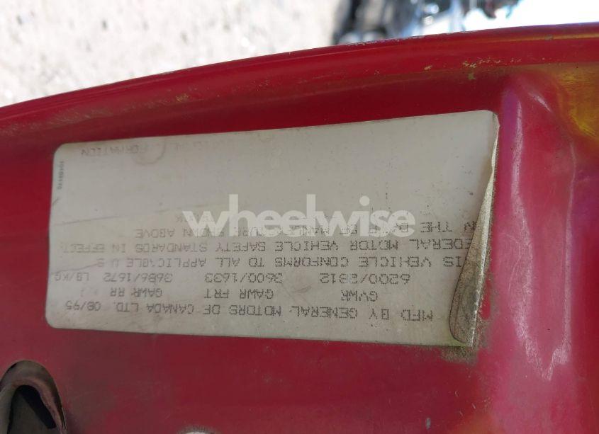 Photo 9 of 1995 Chevrolet Gmt-400 C1500 (VIN 2GCEC19K9S1275641)