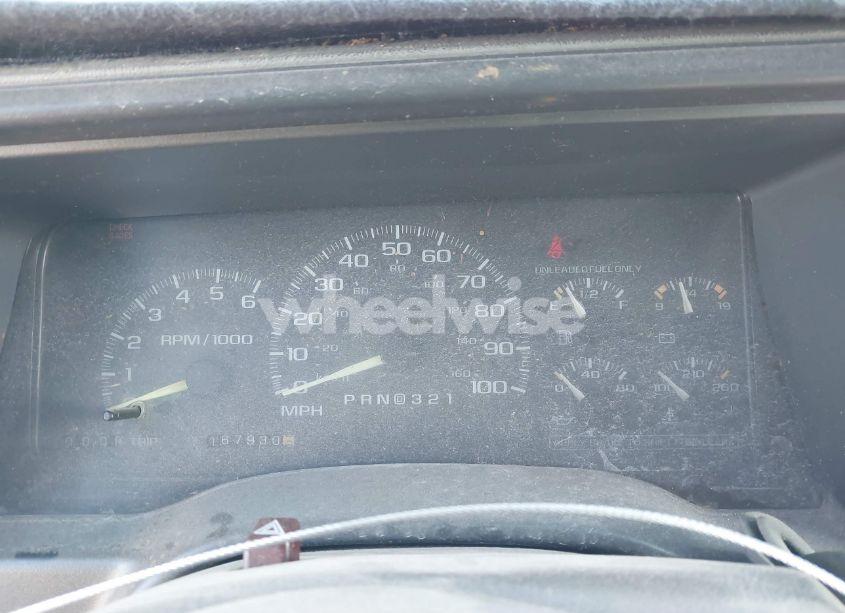 Photo 7 of 1998 Chevrolet C1500 FLEETSIDE (VIN 2GCEC19M8W1262449)