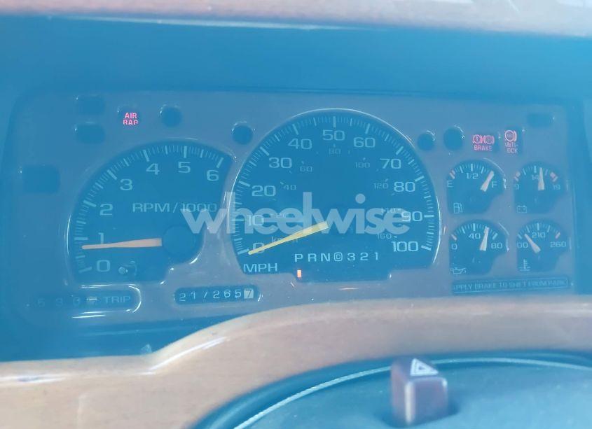 Photo 7 of 1998 Chevrolet C1500 FLEETSIDE (VIN 2GCEC19M8W1280823)