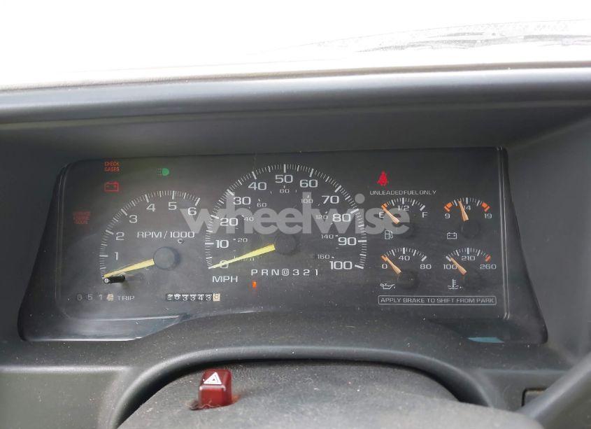 Photo 7 of 1997 Chevrolet C1500 FLEETSIDE (VIN 2GCEC19RXV1163187)