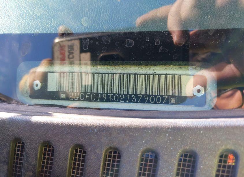 Photo 9 of 2002 Chevrolet Silverado 1500 LS (VIN 2GCEC19T021379007)