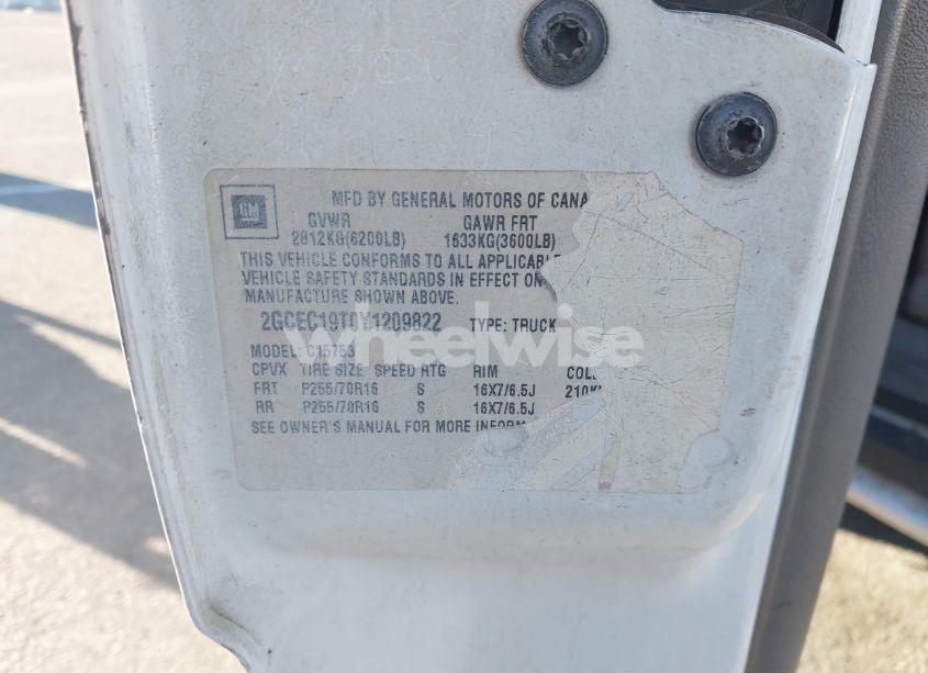 Photo 8 of 2000 Chevrolet Silverado 1500 LS (VIN 2GCEC19T0Y1209822)