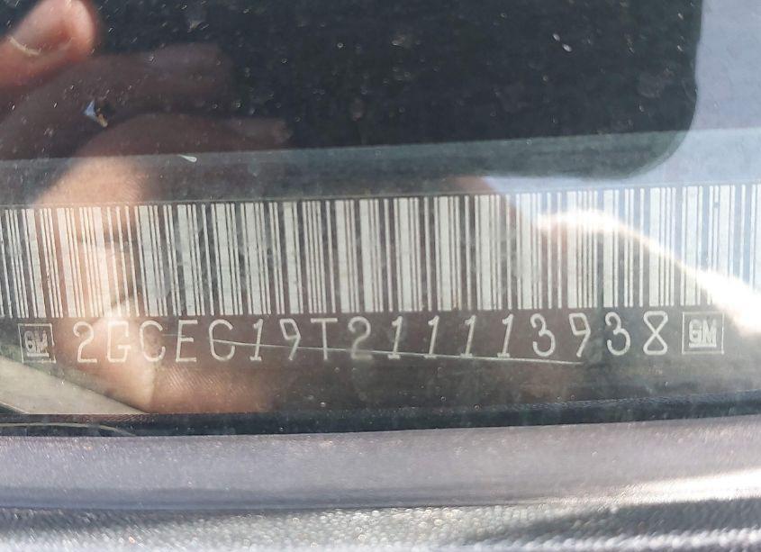 Photo 9 of 2001 Chevrolet Silverado 1500 LS (VIN 2GCEC19T211113938)