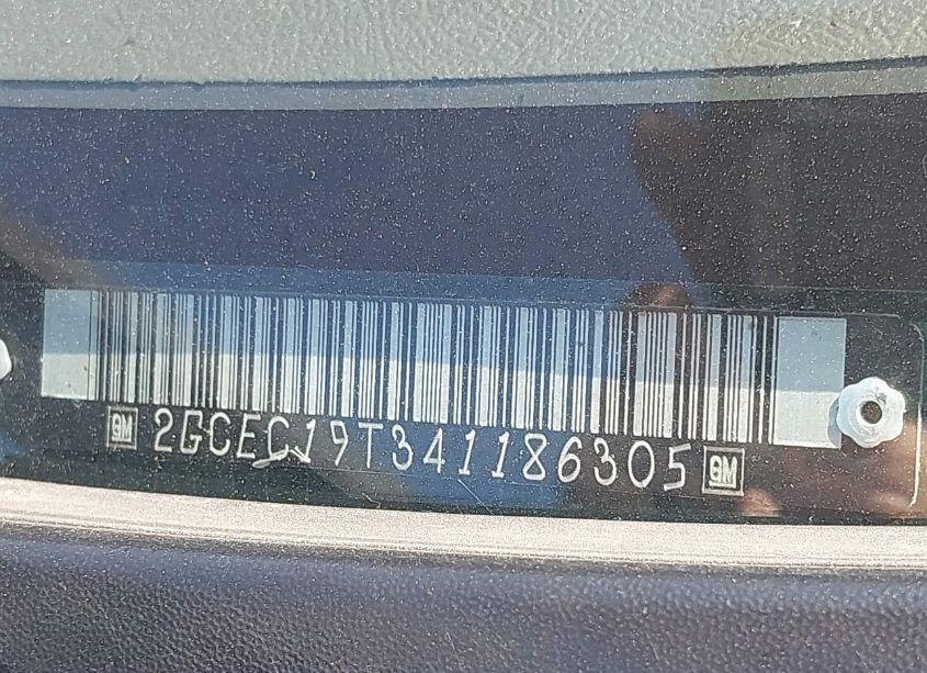 Photo 9 of 2004 Chevrolet Silverado 1500 LS (VIN 2GCEC19T341186305)